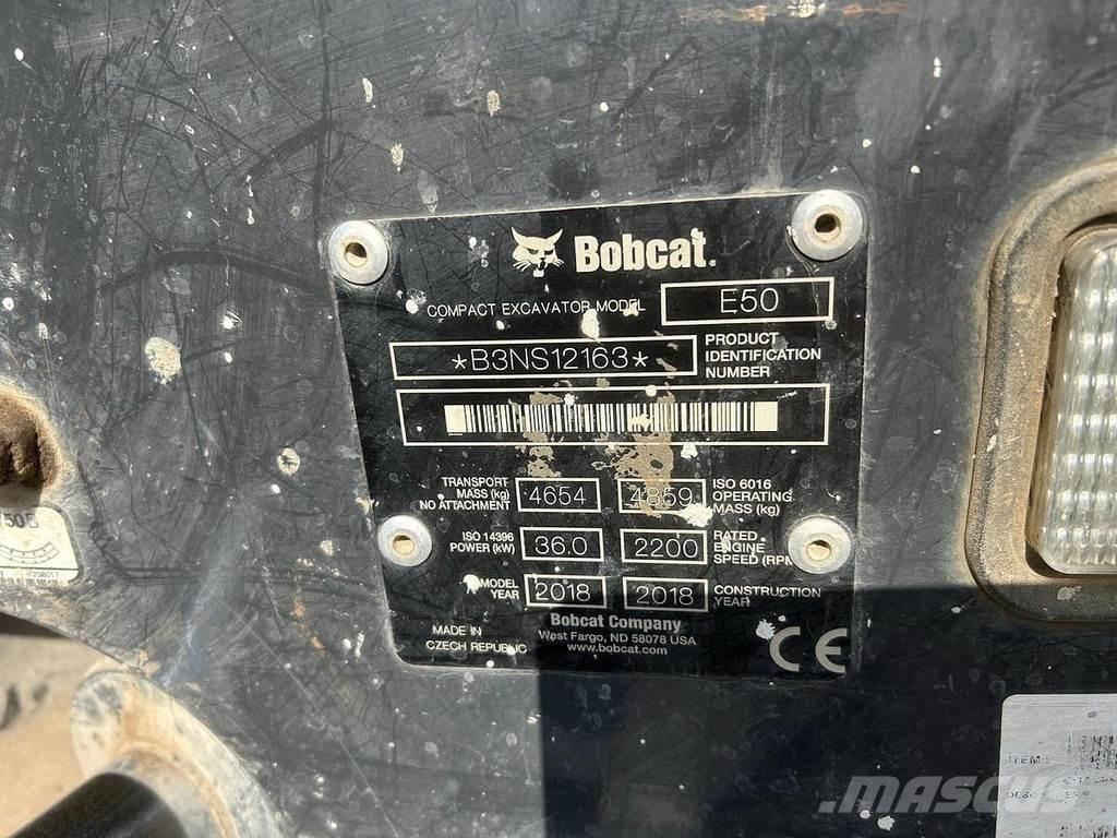 Bobcat E50 Minibagger < 7t