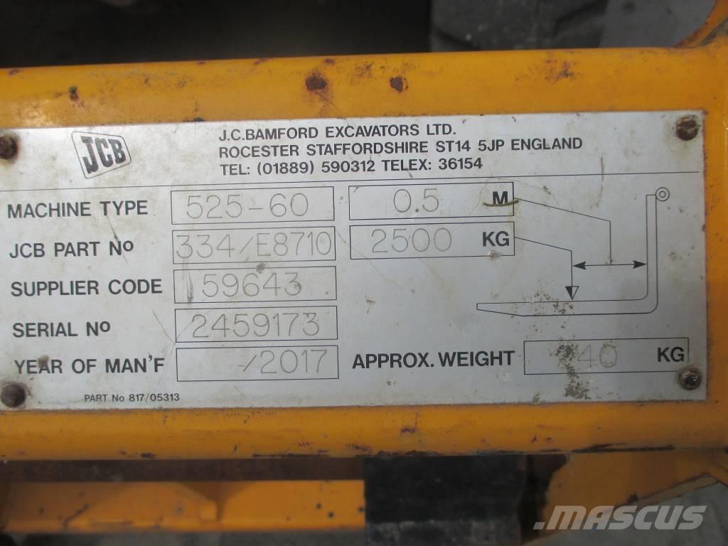 JCB 525-60 Teleskoplader