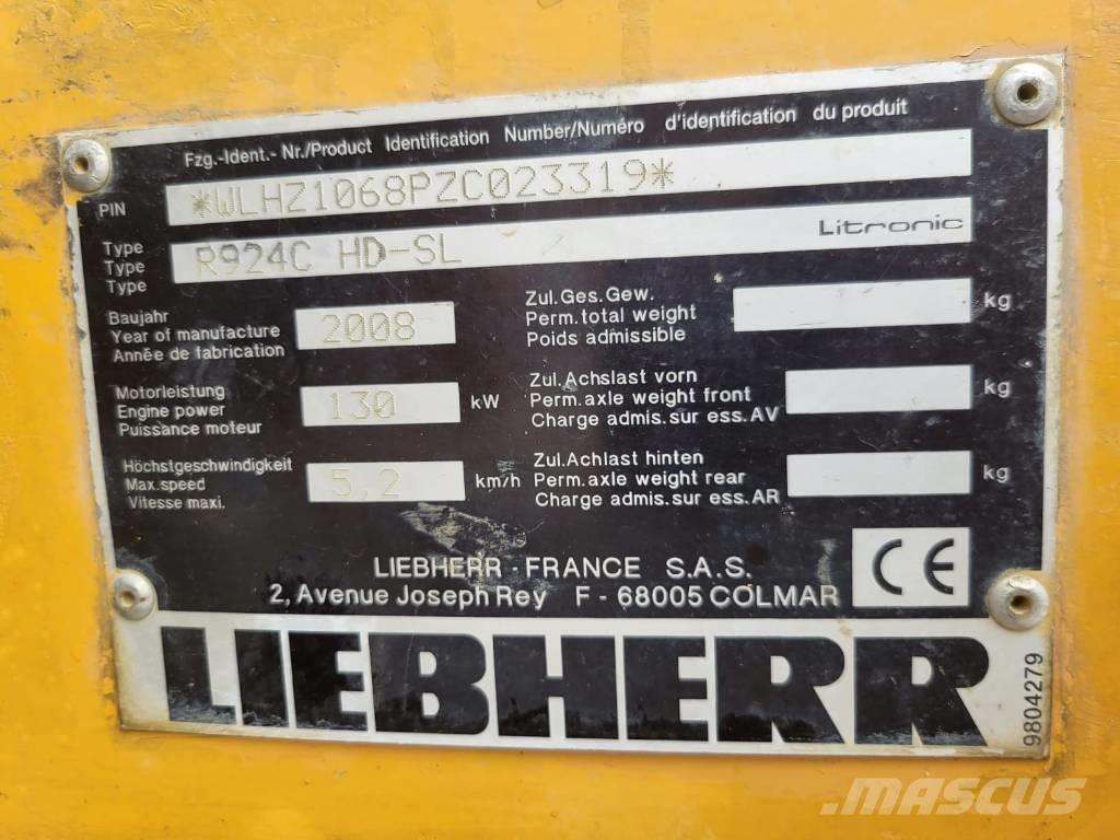 Liebherr R924 C SL Raupenbagger