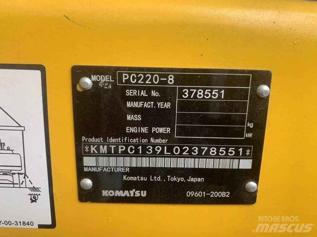 Komatsu PC 220-8 Raupenbagger