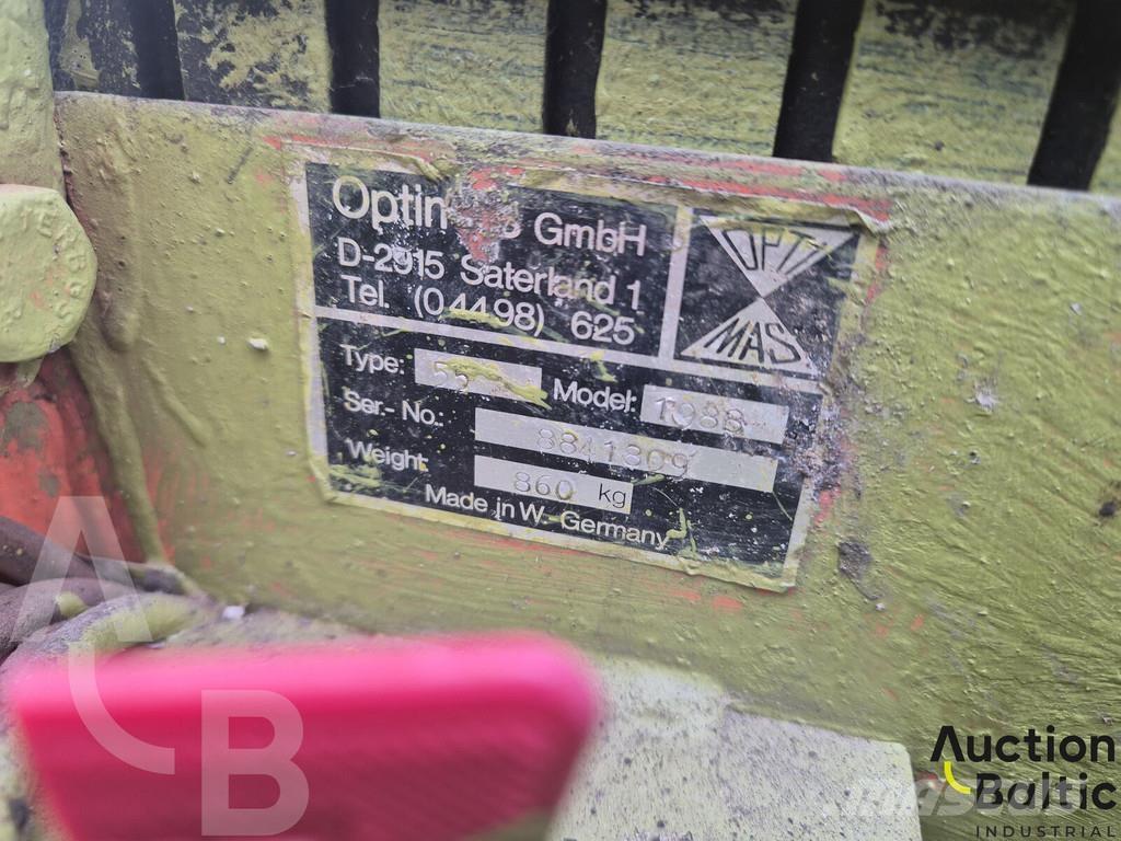 Optimas 55 Transport- und Bereitstellungsausrüstung