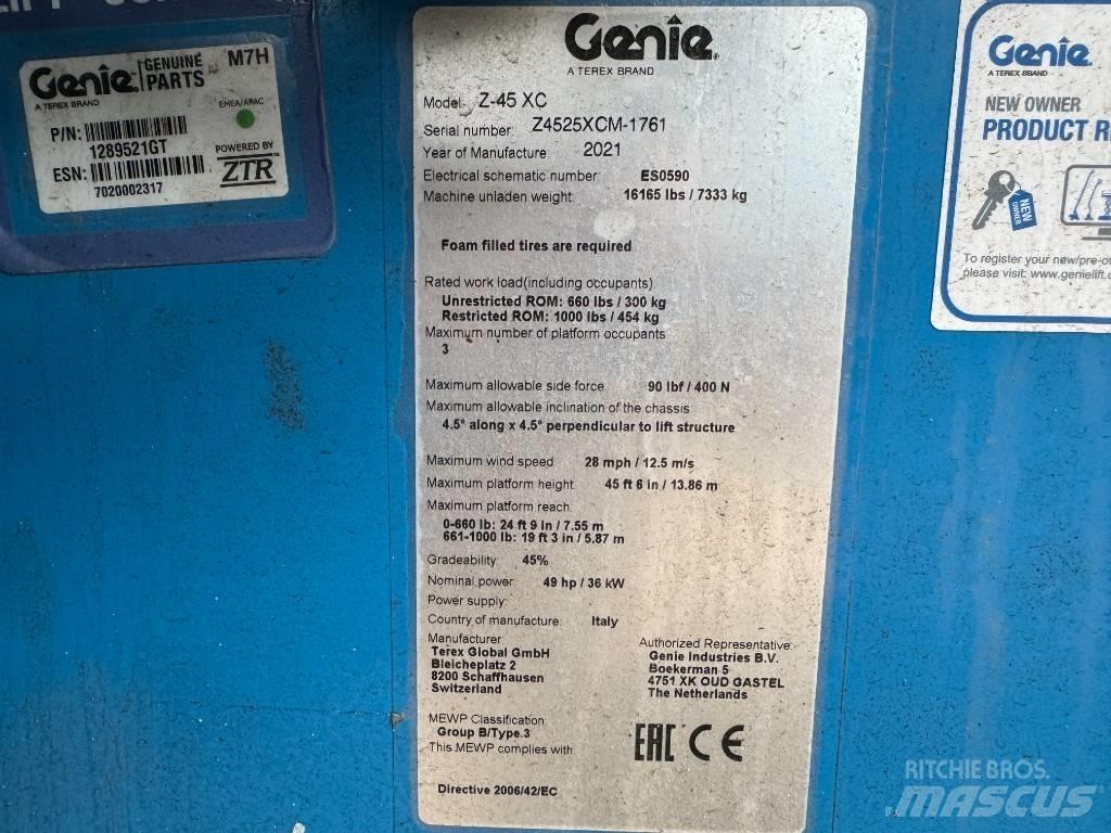 Genie Z 45/25 XC Gelenkteleskoparbeitsbühnen