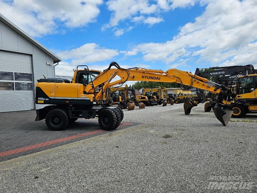 Hyundai 140 W 9 A Mobilbagger
