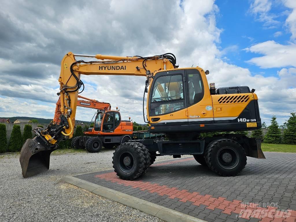 Hyundai 140 W 9 A Mobilbagger