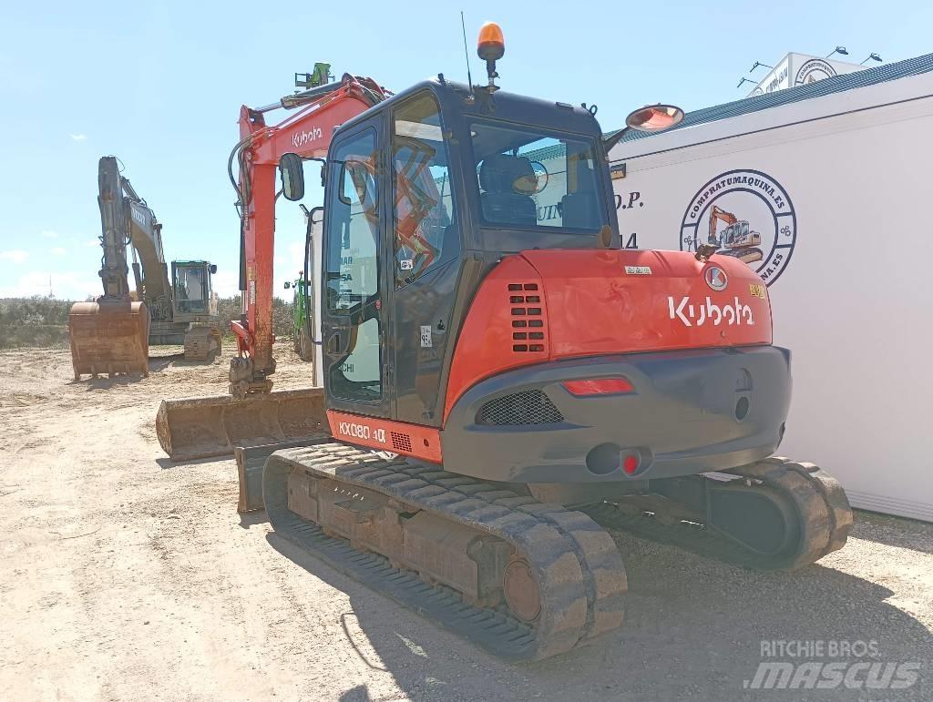 Kubota KX080-4a Forstbagger