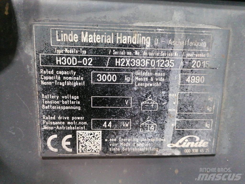 Linde H30D-02 Dieselstapler