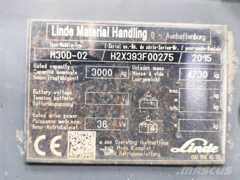 Linde H30D-02 Dieselstapler