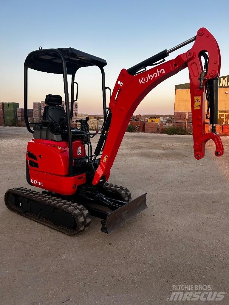 Kubota U 17-3 Minibagger < 7t