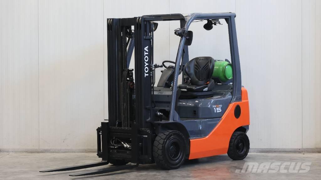 Toyota 8 FGF 15 Gasstapler