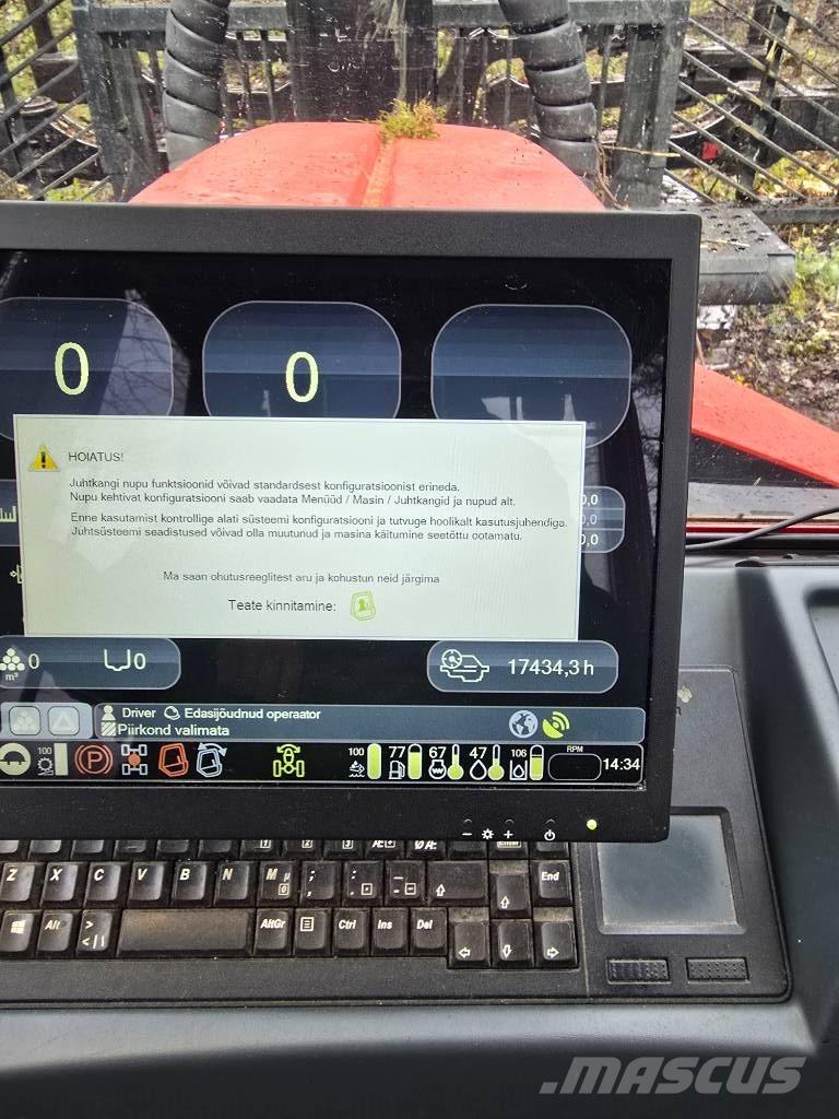 Komatsu 875 Forwarder