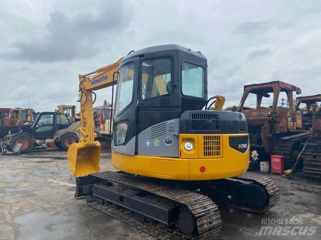 Komatsu pc78us Midibagger  7t - 12t