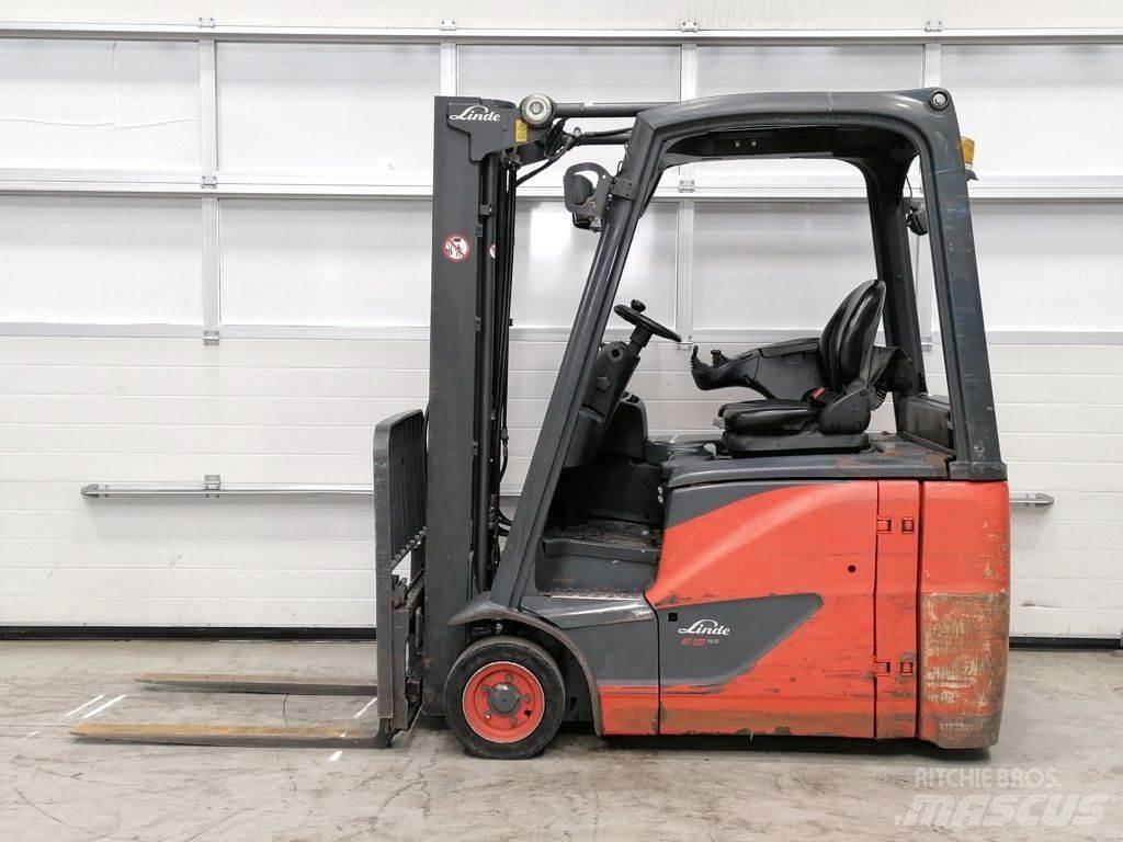 Linde E16H-02 Elektrostapler