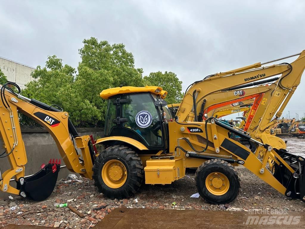 CAT 420 F Baggerlader
