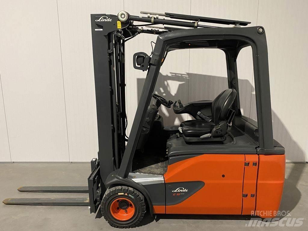 Linde E18L-02 Elektrostapler