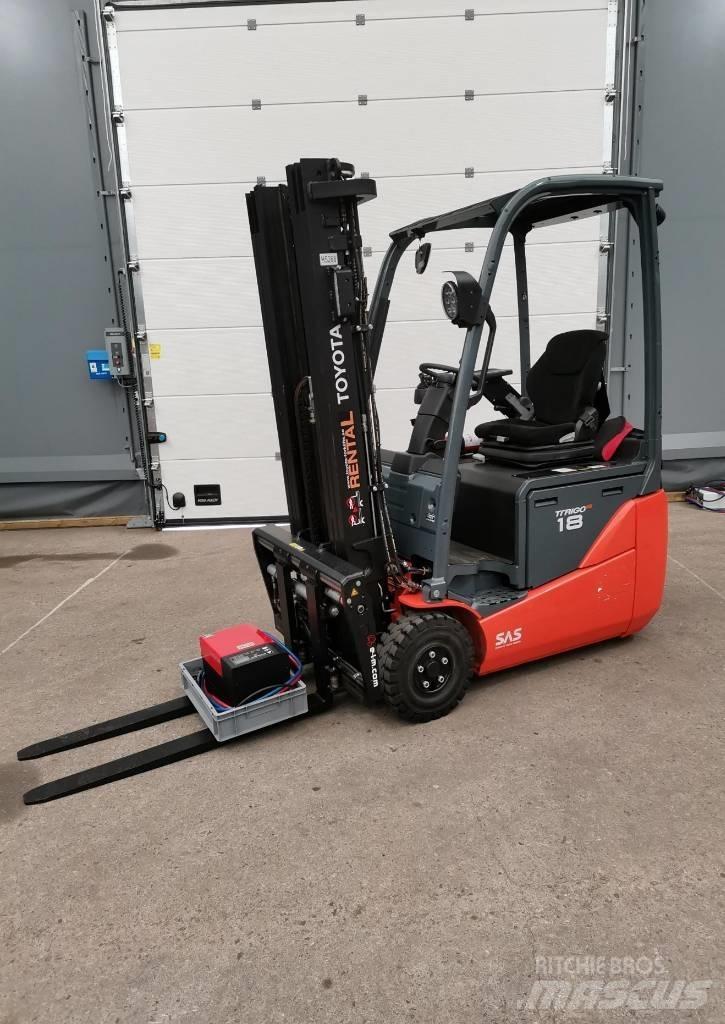 Toyota 8FBEK18T Elektrostapler
