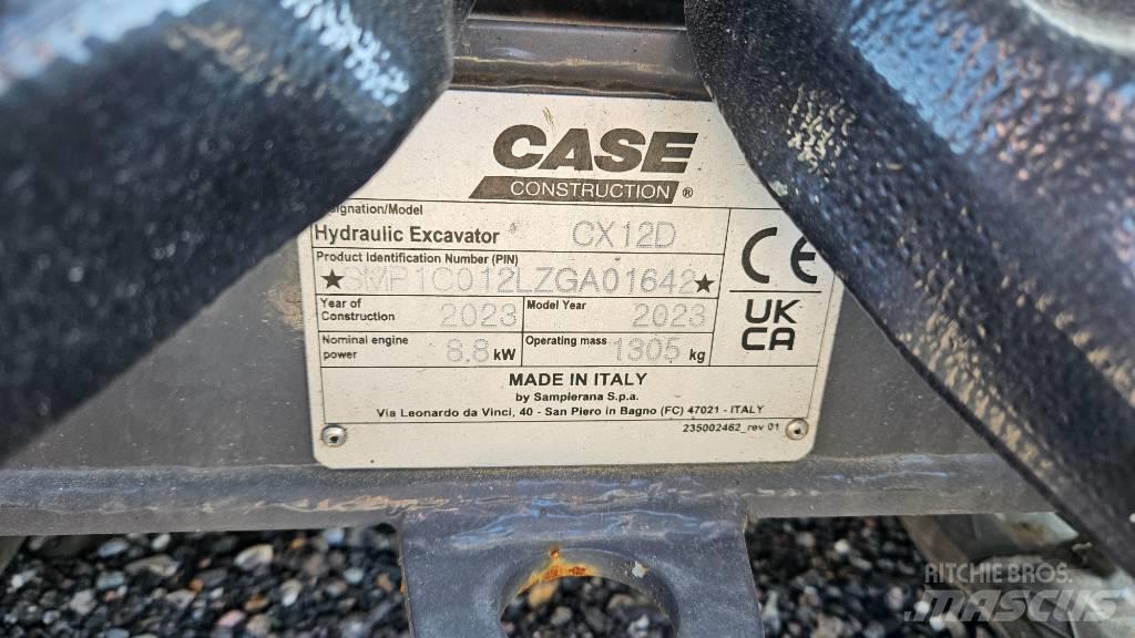 CASE CX12D Minibagger < 7t