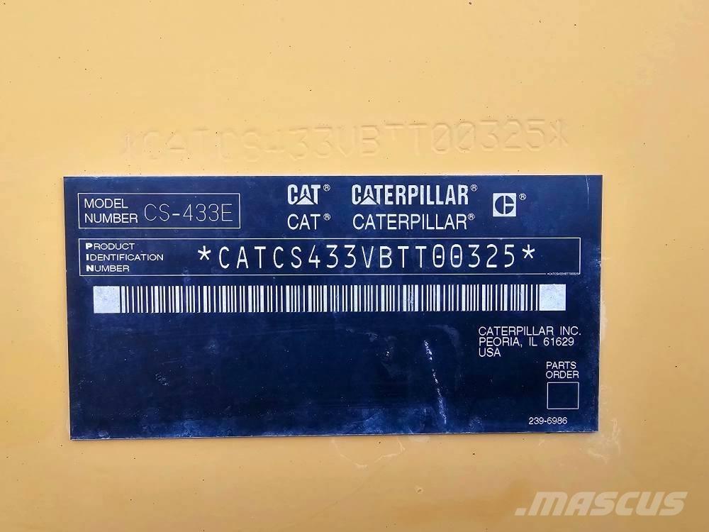 CAT CS 433 E Tandemwalzen