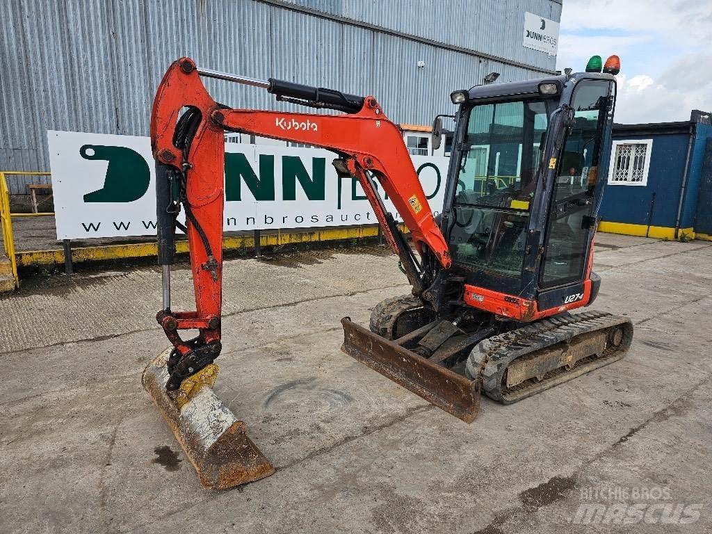 Kubota U 27-4 Minibagger < 7t