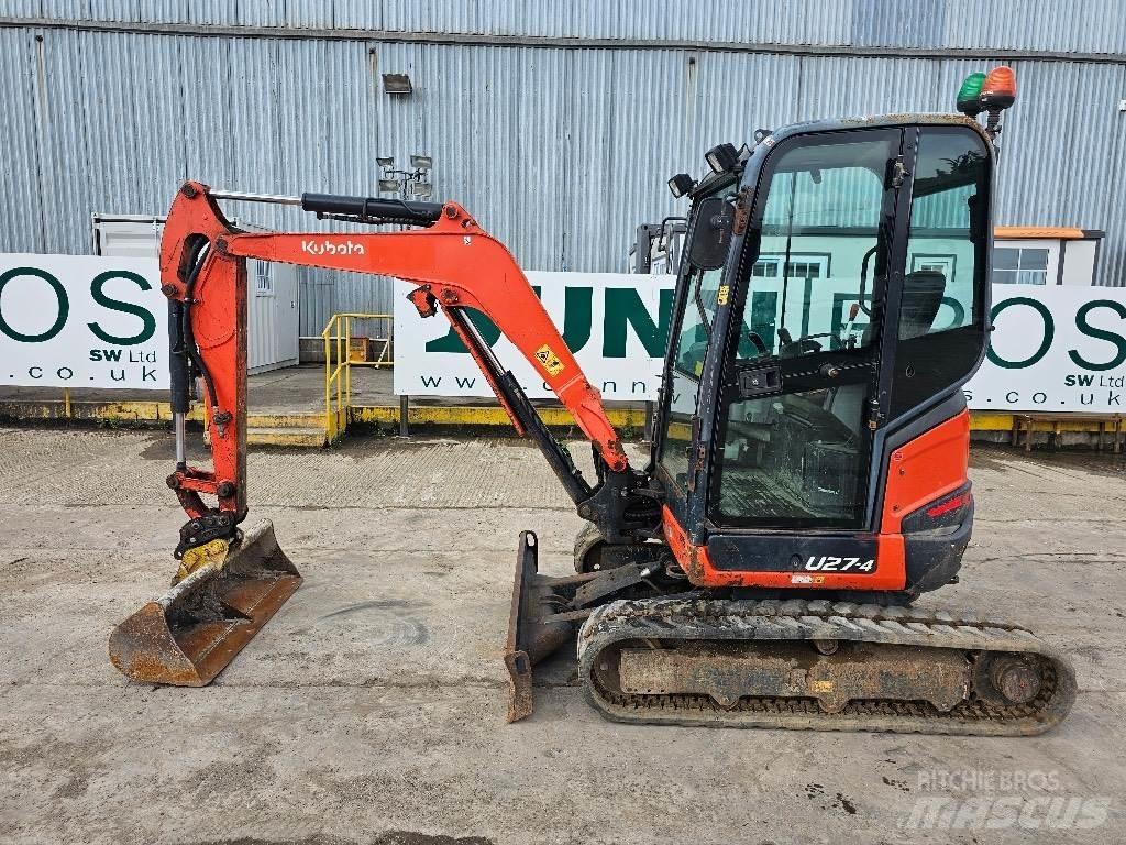 Kubota U 27-4 Minibagger < 7t