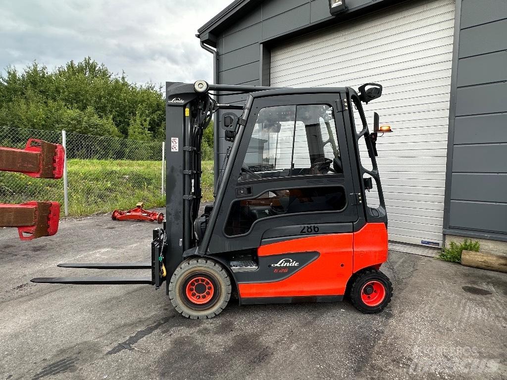 Linde E 25 -01 Elektrostapler