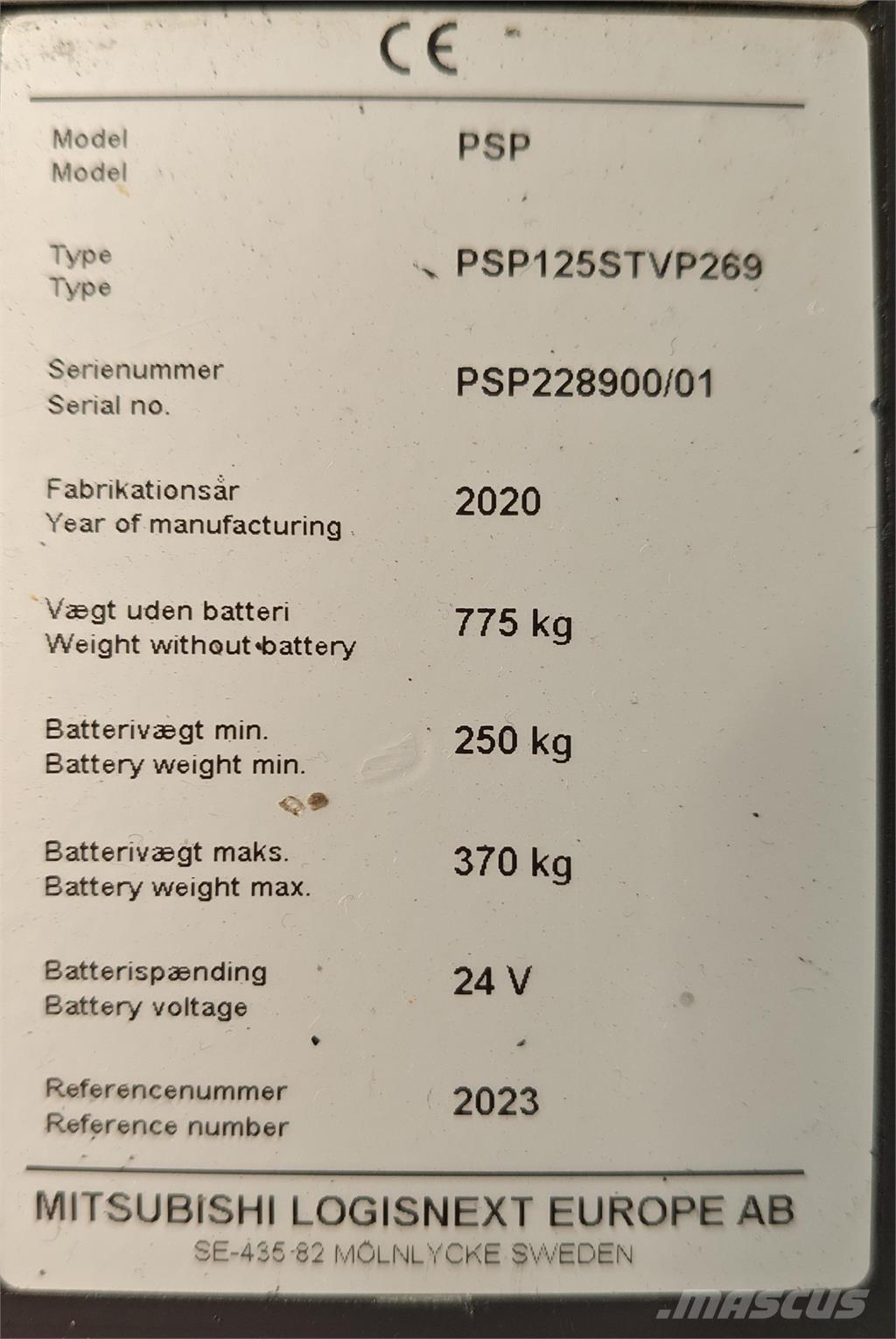 Atlet PSP125 Selbstfahrstapler