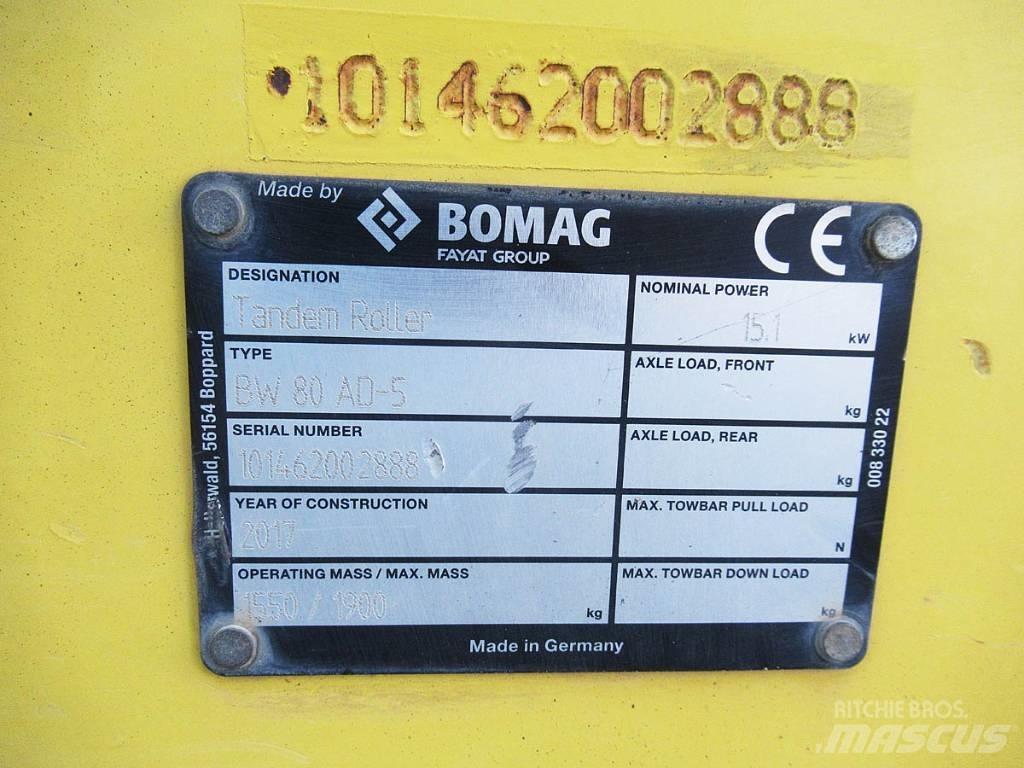 Bomag BW 80 AD-5 Tandemwalzen