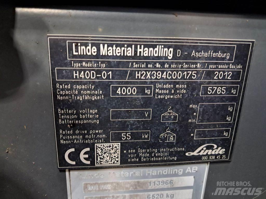 Linde H40D-01 Dieselstapler