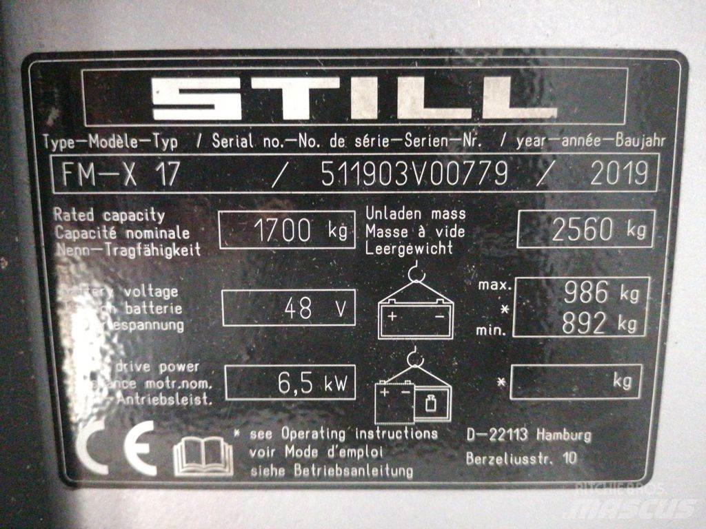 Still FM-X 17 Schubmaststapler