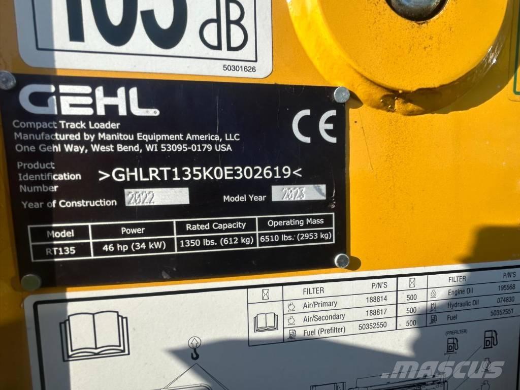 Gehl RT135 Kompaktlader
