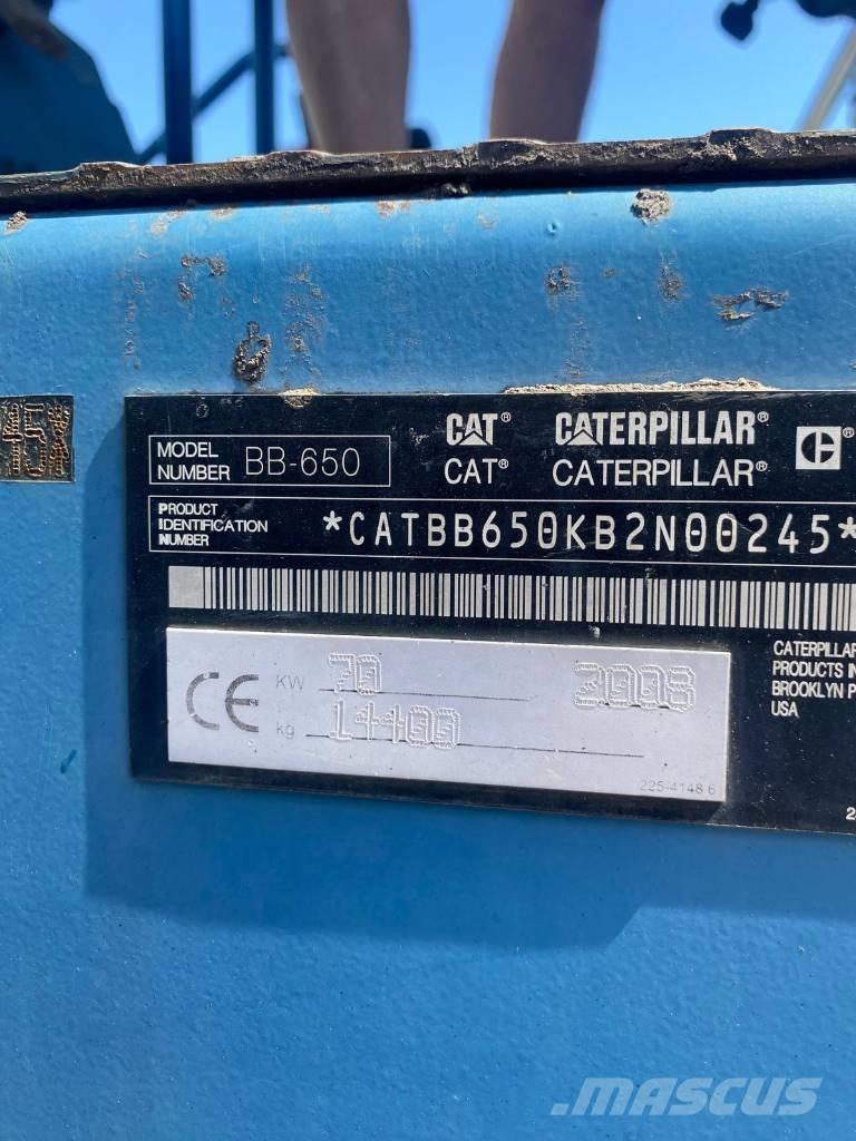 CAT BB 650 Strassenfertiger