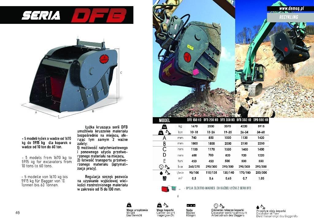  DEMOQ DFB350 Brecherlöffel