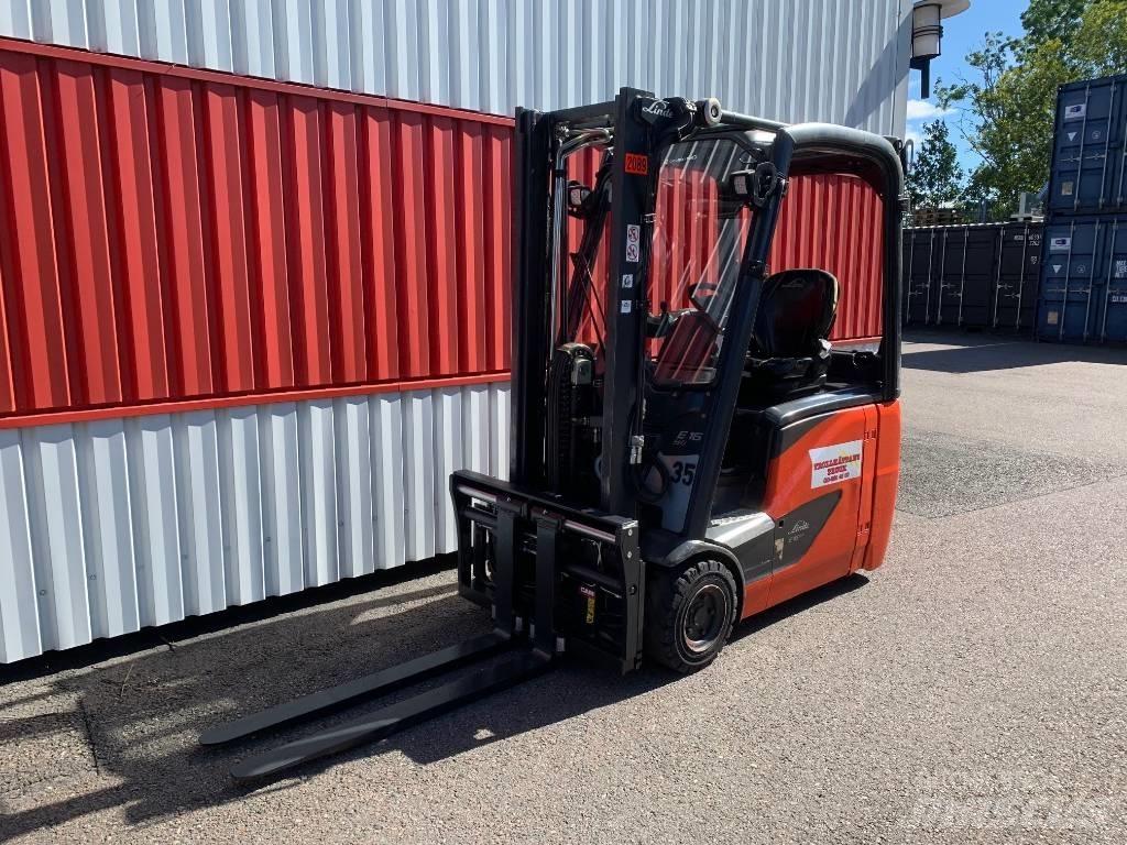 Linde E16H Elektrostapler