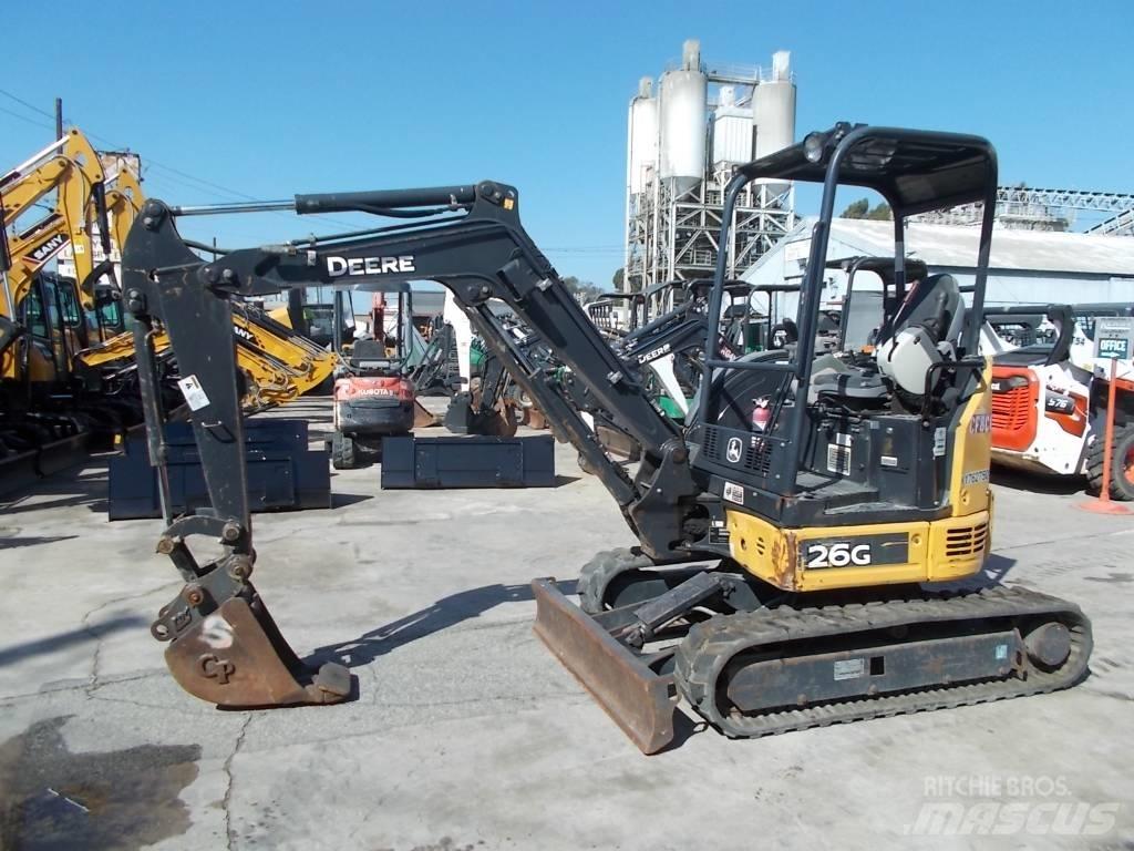 John Deere 26G Minibagger < 7t