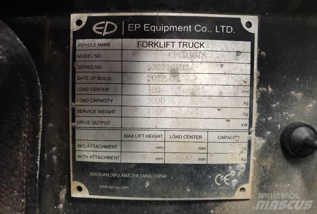 EP CPCD35T8S4S Dieselstapler