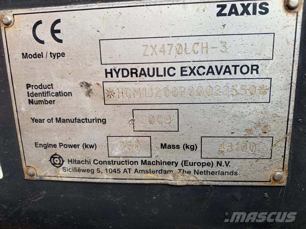  zaxis ZX470LCH-3 Raupenbagger