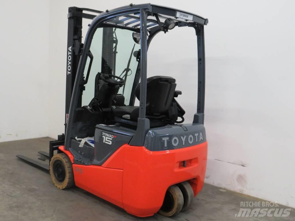 Toyota 8FBE15T Elektrostapler