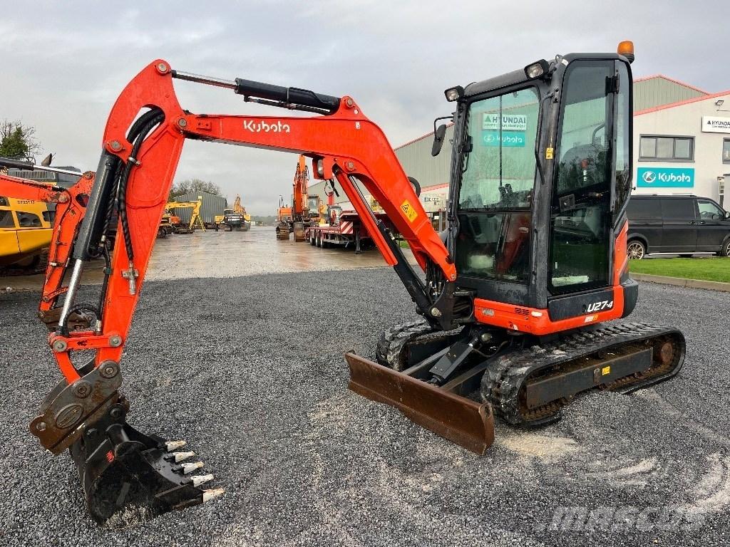 Kubota U 27-4 Minibagger < 7t