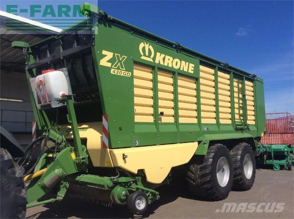 Krone zx 430 gd Getreideanhänger