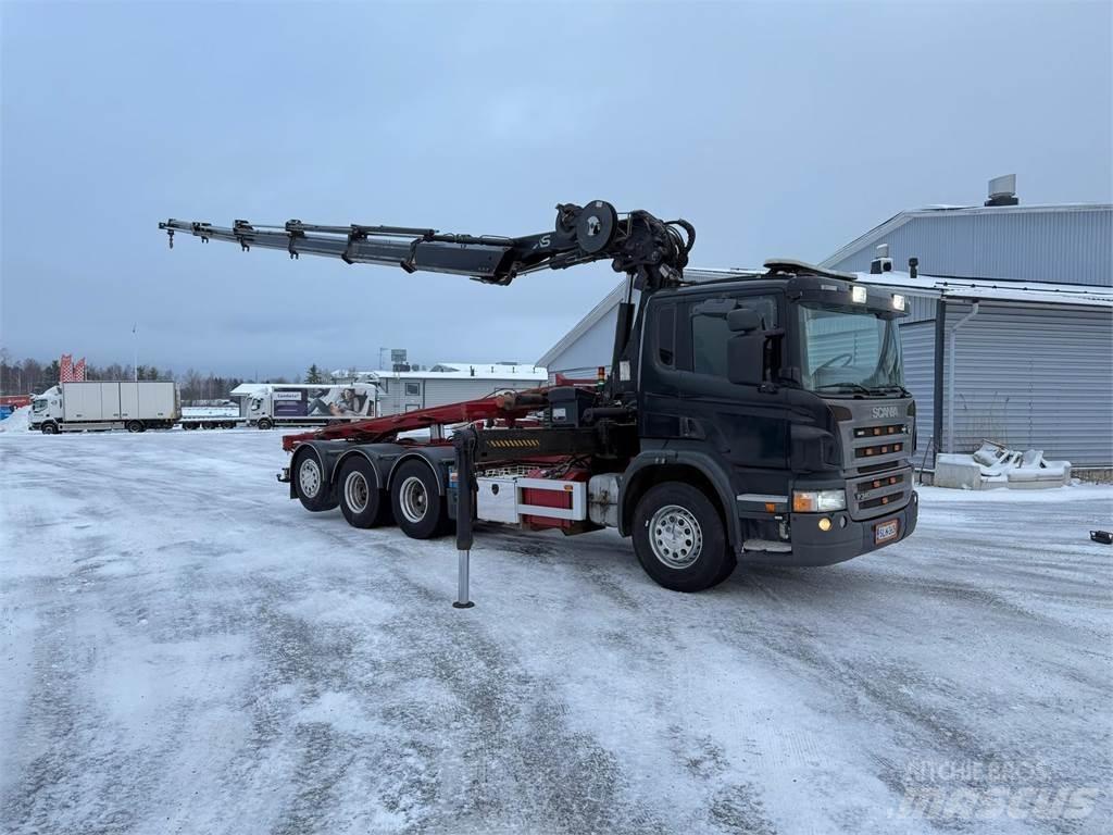 Scania P340 8x4 Kranwagen