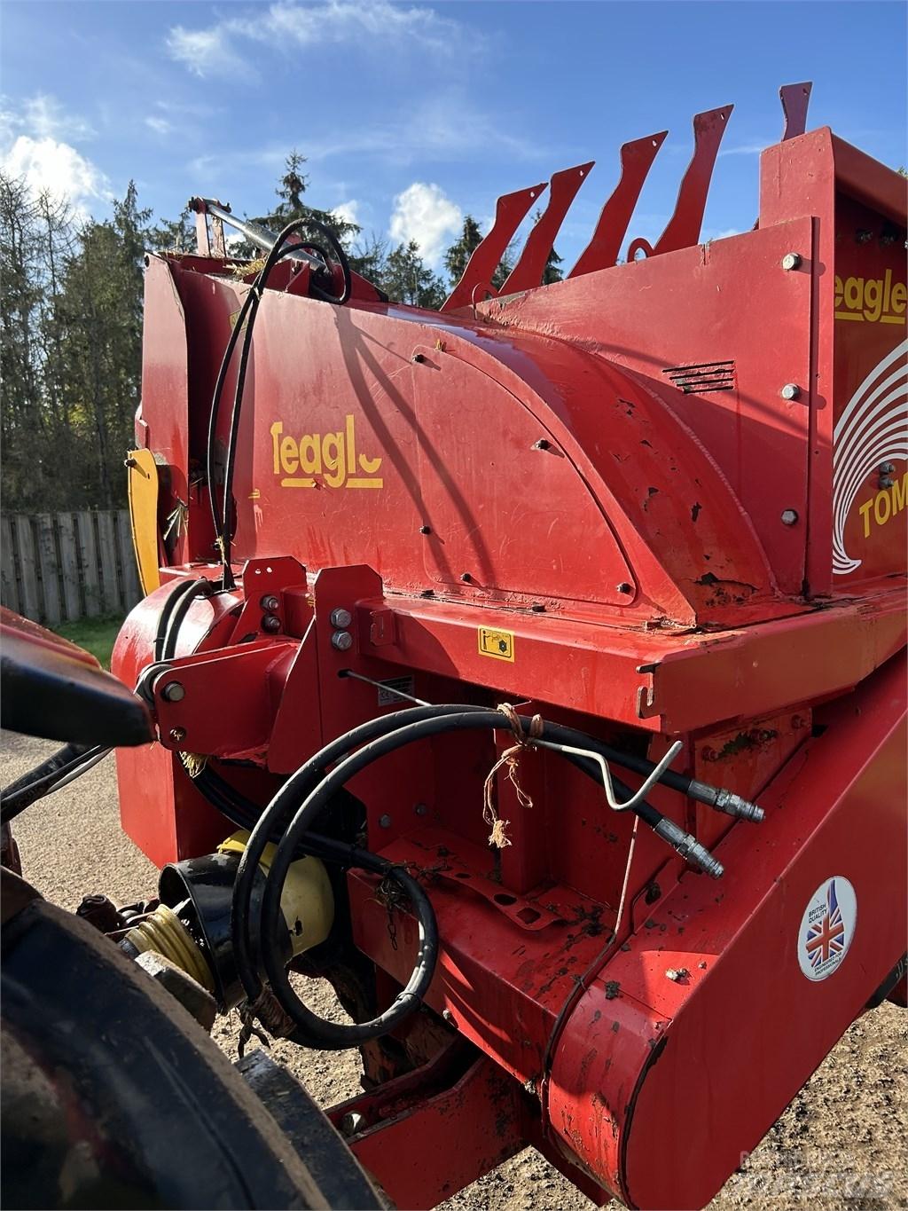 TEAGLE TOMAHAWK 808S Ballenschredder, -schneider und -wickler