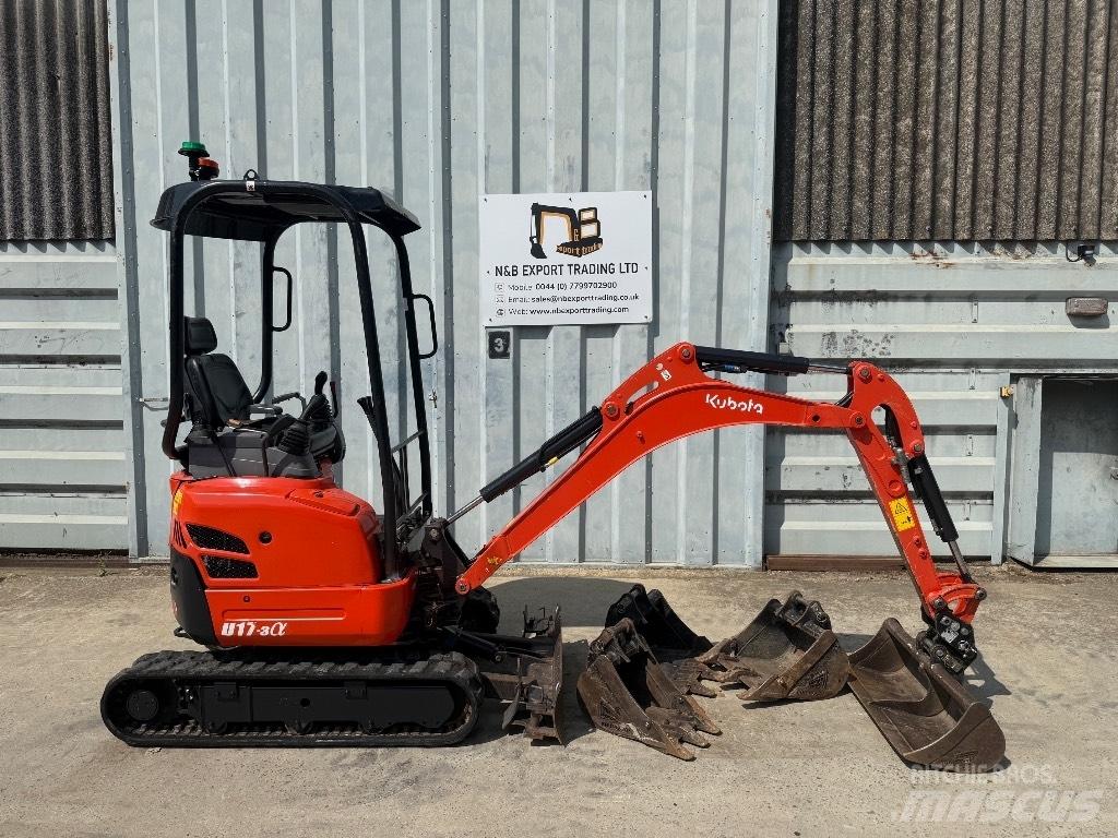 Kubota U 17 Minibagger < 7t