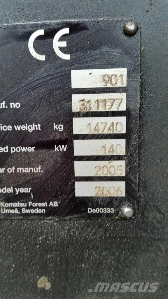 Valmet 901 Harvester