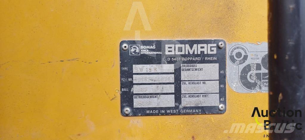 Bomag BW 16 R Gummiradwalzen