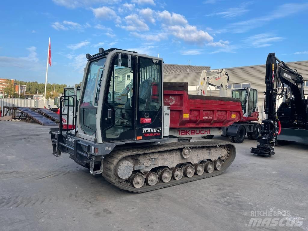 Takeuchi TCR 50 Raupendumper