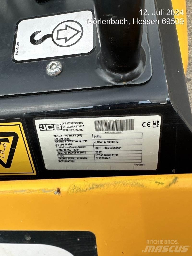 JCB HTD5 Minidumper