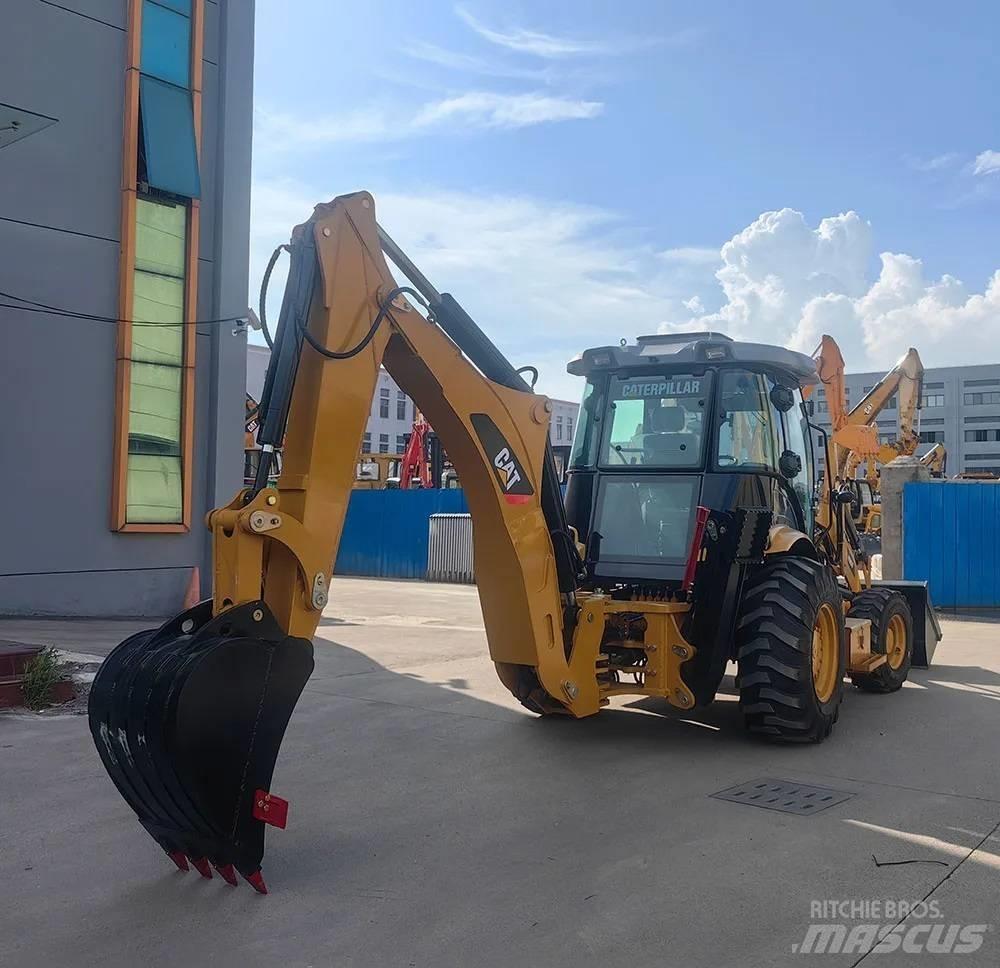 CAT 420F Baggerlader