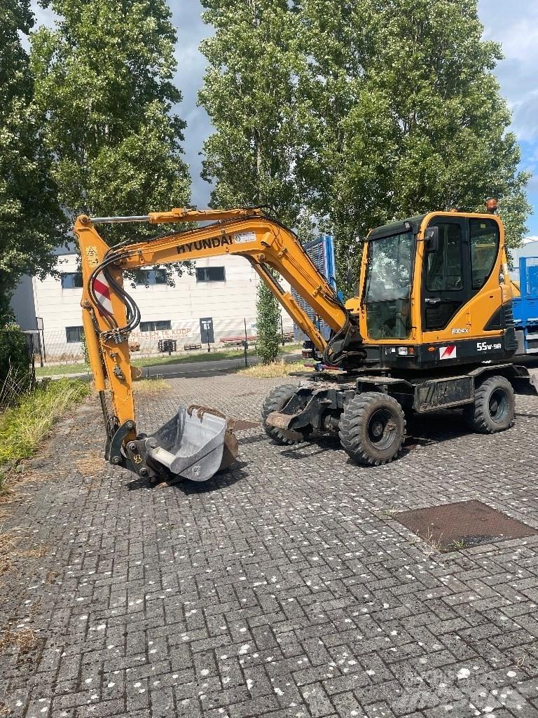 Hyundai 55w9a Mobilbagger