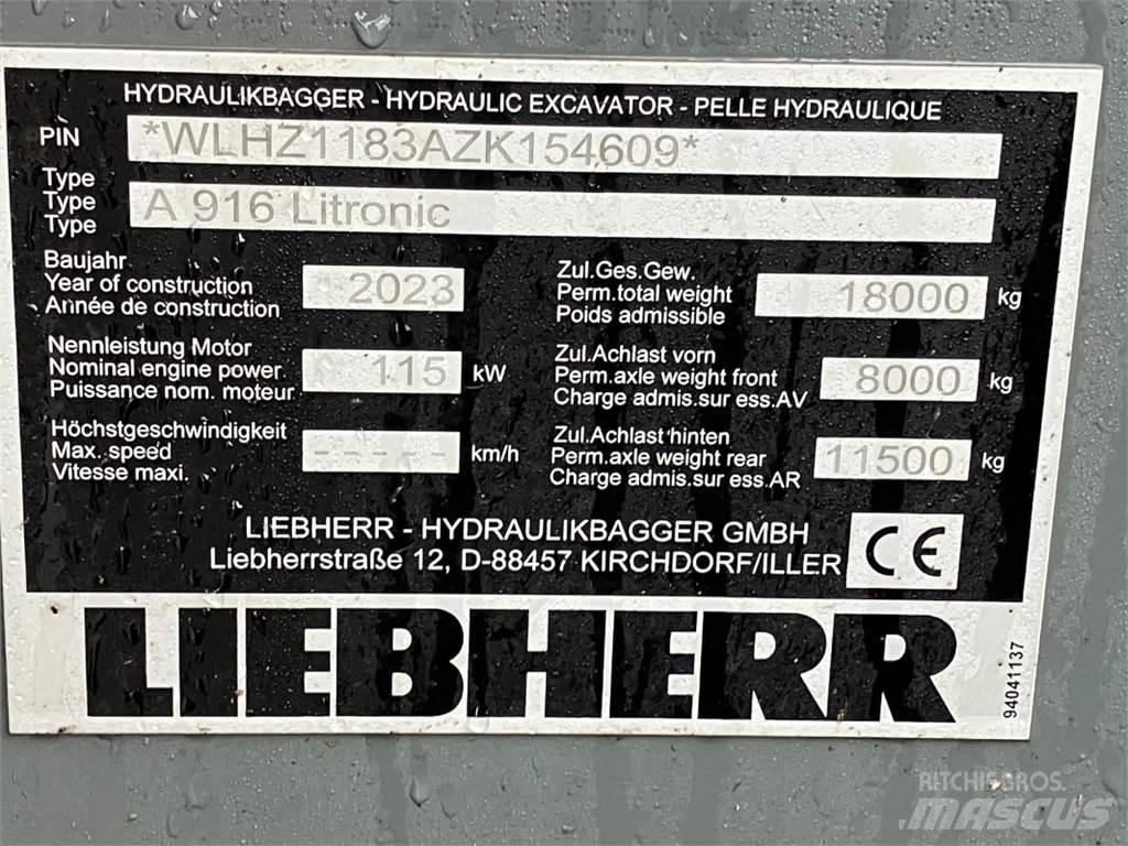 Liebherr A916 Mobilbagger