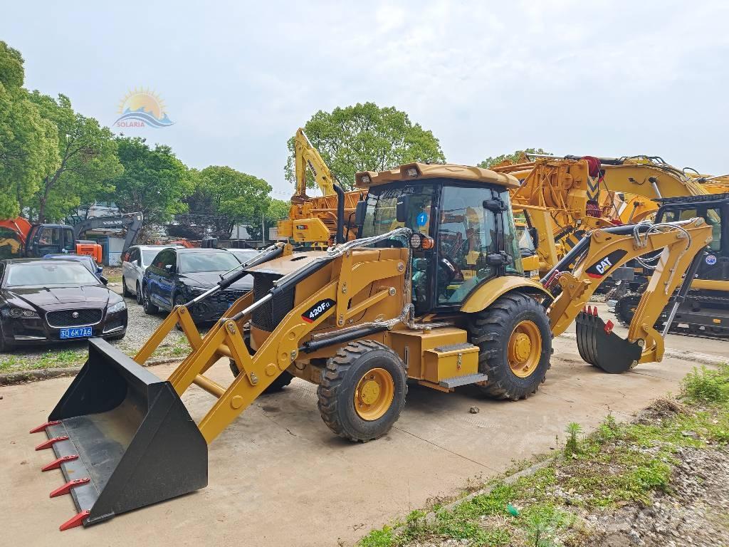 CAT 420 F Baggerlader