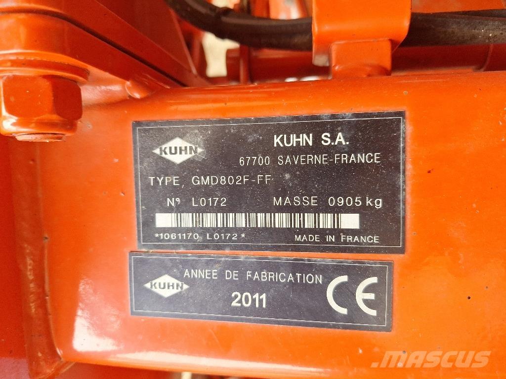 Kuhn Gmd 802 F FF Mäher